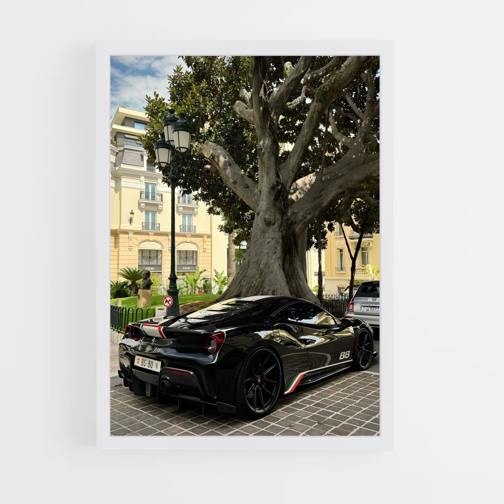 Poster Lambo sous l'Arbre – affiche Ferrari (vue 3)